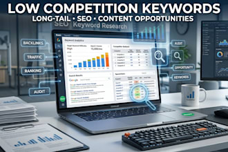 find low competition long tail keywords for your SEO content