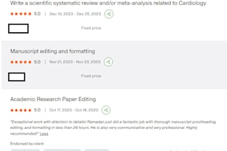 do manuscript proofreading, editing, and formatting