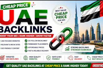 provide affordable uae backlinks for local SEO