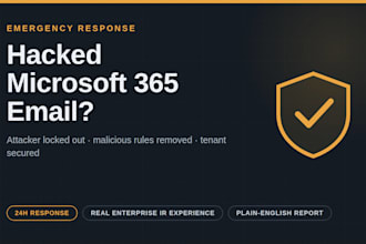 recover and secure your hacked microsoft 365 email within 24 hours