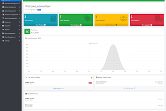 develop a custom inventory  management software for your company