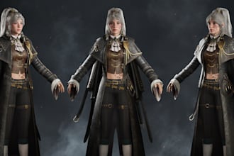 fix and optimize ai generated 3d models for games and production