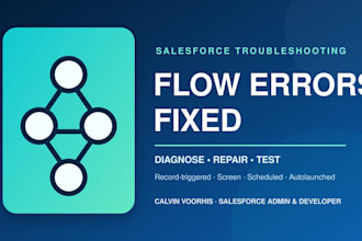 troubleshoot and fix salesforce flow errors