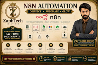 build n8n ai automation, agents, rag and langchain workflows