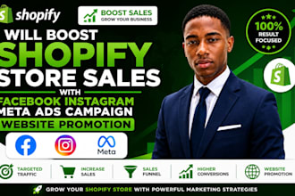 setup instagram tiktok and facebook ads for shopify marketing to boost sales