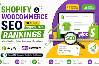 shopify and woocommerce SEO to boost your store rankings