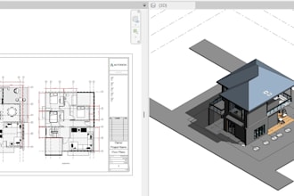 bim 3d architectural model