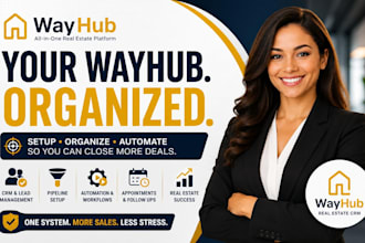 setup wayhub CRM for real estate agents and agencies