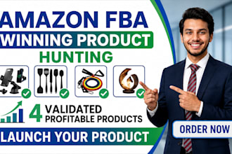 do expert amazon product research and product hunting