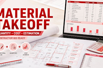 material takeoff and cost estimation for contractors