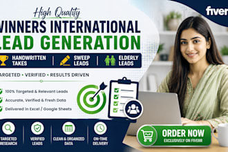 do winners international lead , handwritten takes sweep elderly leads