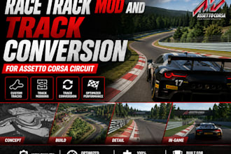 do race track mod and track conversion for assetto corsa circuit