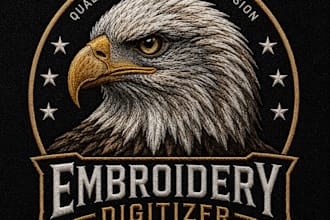 digitize your logo into a machine embroidery file