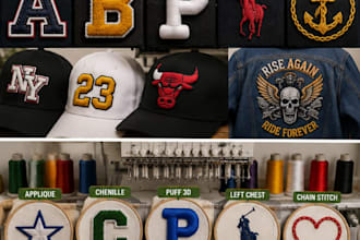 do professional embroidery digitizing for logo and designs