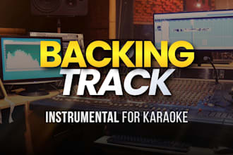 produce custom backing tracks for singer in any genre
