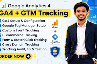 setup ga4 consent mode v2 and gtm for shopify