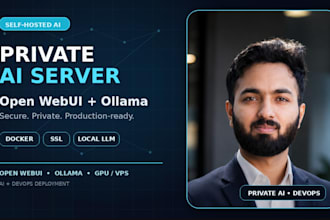 deploy open webui with ollama docker and SSL for private ai
