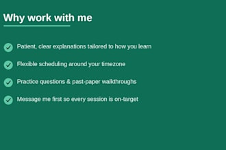 tutor you in gcse and a level maths online