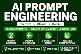 create  ai prompts for chatgpt, claude that automate your business workflows