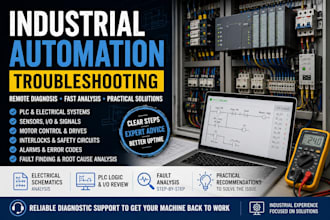 troubleshoot industrial electrical and automation problems