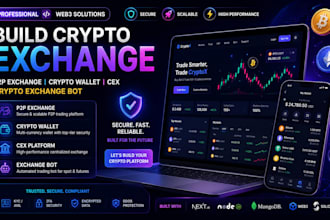 build crypto exchange website p2p exchange crypto wallet cex crypto exchange bot