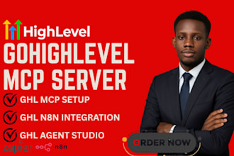 set up your gohighlevel ai agent with mcp server and n8n integration