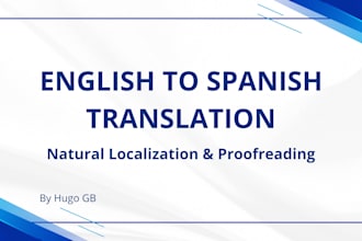translate english to spanish with natural localization