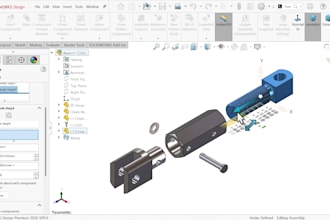 3d product design, 3d cad design and 3d modeling in solidworks and fusion 360