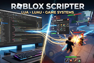 be your roblox scripter for custom lua and luau scripting