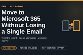 migrate your email to microsoft 365 tenant to tenant or from google