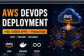 deploy your vibe coded app on AWS with docker