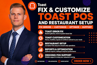 fix and customize your toast pos and restaurant setup