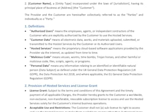 draft review and negotiate your saas contracts