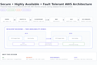 build AWS infra and cicd for eks kubernetes