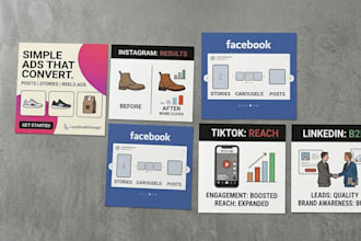 social media ads design