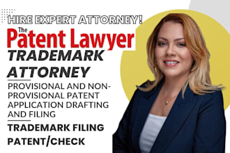 be your patent attorney to file your utility design patent, trademark attorney