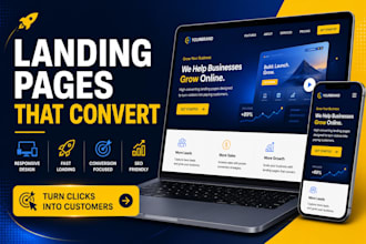a responsive landing page for your business