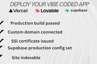 deploy your lovable, bolt, or replit app with a custom domain