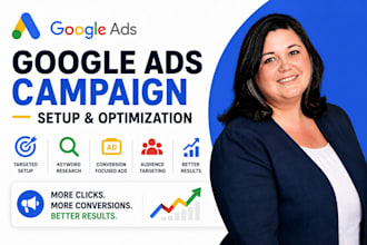 google ads setup ads campaign PPC optimization