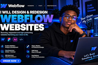 design webflow websites, webflow developer, webflow expert