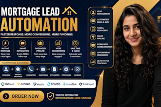 automate mortgage broker home loan lead follow up with bntouch jungo velocify