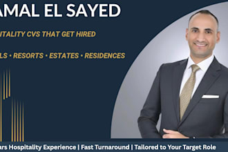 write your ats optimized luxury hospitality resume and CV