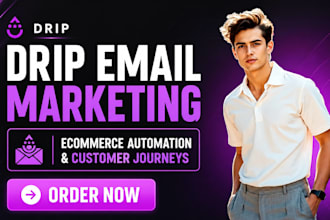 set up drip email marketing drip ecommerce automation customer journeys segment