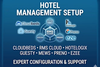 setup hotel management cloudbeds rms cloud hotelogix guesty mews preno ezee