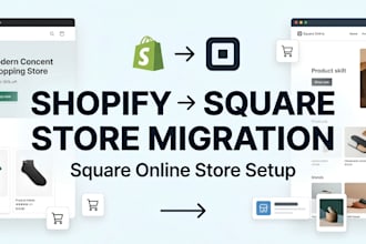 migrate your shopify store to square or build a square online store