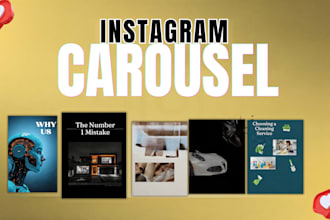 create custom instagram carousel designs