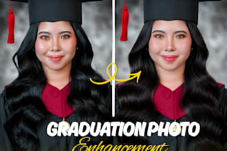 professionally edit and retouch your graduation photos