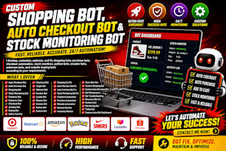 do auto checkout bot auto purchase bot shopping bot stock monitoring pokemon bot