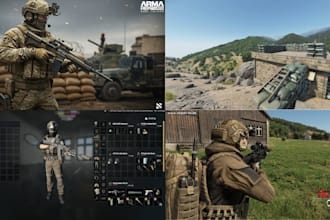 do arma reforger server setup, arma reforger weapons, map creation, arma mod