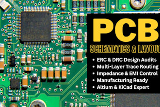 engineer high precision pcb design pcb review schematic esp32 altium kicad